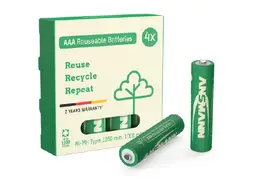 Ansmann GREEN-PRO NiMH-Akku Micro 4er Blister Typ 1050 min. 1000mAh