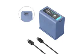 SmallRig 4267 NP-F970 USB-C (Sony) aufladbare Kamerabatterie