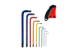 Filmsticks Hex Key Allen Wrench, buntes, 9-teiliges Innensechskantschlüssel Set