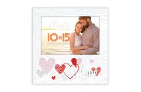 ZEP Nadja 10x15 cm Querformat weiß Holzrahmen
