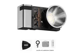 Zhiyun MOLUS X100 PRO LED Leuchte mit Softbox + Zubehör