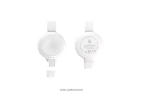 ADAM Elements OMNIA A1+ Apple Watch magnetisch. kabelloser Schnellader, weiß