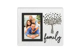 ZEP Zelda, 10x15cm Hochformat weiß Tischrahmen aus Holz