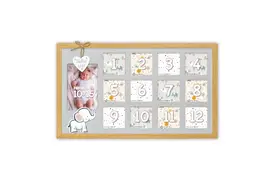 ZEP Enea, Galerierahmen aus Holz, für 13 Fotos, zum Hängen und Stellen