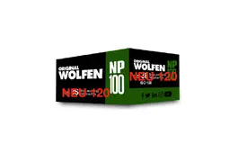 WOLFEN NP100 120 schwarz/weiß mit zusätzlichem Lichtschutzhof