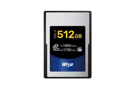 Wise 512 GB CFexpress 4.0 Type A Mk-II Speicherkarte