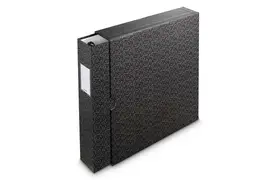 Hama Ringordner im Schuber schwarz 4-D-Ring-Mechanik, 70 mm Rückenbreite