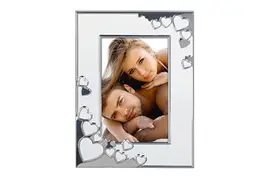 Hama Cape Coral weiß, 13x18 cm, Portraitrahmen, aus Metall