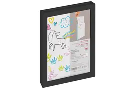 Walther Artist Explorer sw. 21x29,7cm MDF-Rahmen mit Kunstglas f. 30 Blätter