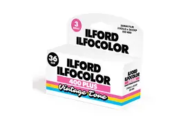 Ilford Ilfocolor 400 Plus 135/36 3erPack Vintage Tone, Kleinbildfilm
