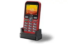 Doro Leva L10 Mobiltelefon rot