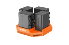 SmallRig 4834 NP-F970 4-Channel Camera Battery Charger & 4-Battery Kit