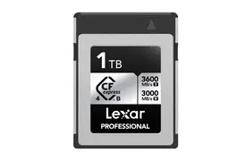 Lexar CFexpress 1 TB PRO Type B SILVER 4.0 Serie R3600/W3000 MB/s