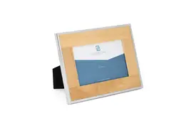 Zilverstad Orléans 10x15cm ahorn/silbrig Porträtrahmen aus Holz und Metall