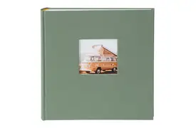 Goldbuch Bella Vista 30x31 cm, 100 weiße Seiten, artischocke, Buchalbum 30x31 cm