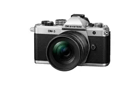 OM SYSTEM OM-3 + 4,0/12-45mm PRO silber Kamerakit