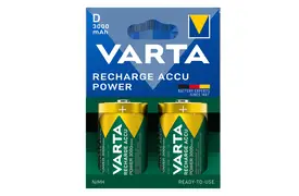 Varta Recharge Accu Power D 3000mAh 2er Blister plastikfrei