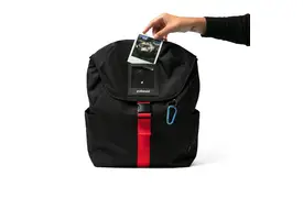 Polaroid Ripstop Backpack Black, Ripstop-Rucksack schwarz