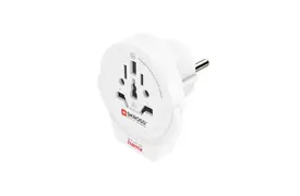 Hama 'World to Europe USB'" Reisestecker 2-/3-polig und 1x USB A"