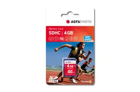 AgfaPhoto 4 GB SDHC-Karte Class10 W 12MB/s, R 90MB/s