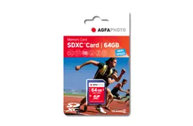 AgfaPhoto 64 GB SDXC-Karte Class10 W 50MB/s, R 100MB/s