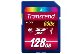 Transcend 128 GB SDXC Class10 UHS-1 600x