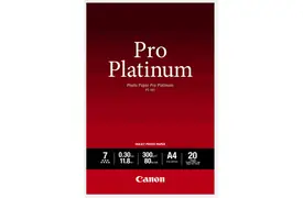Canon Pro Platinum PT-101 A4 Premium Fotopapier 20 Blatt 300g/m² glossy