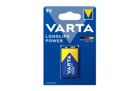 Varta Longlife Power 9V Block (6LR61) Alkaline Batterie