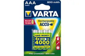 Varta Ready to Use Akku Micro 4er Blister (AAA/HR03)