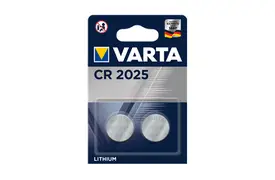 Varta Electronics CR 2025 2er Blister Knopfzelle