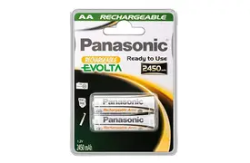 Panasonic EVOLTA Akku Mignon AA/HR6, 2er Blister