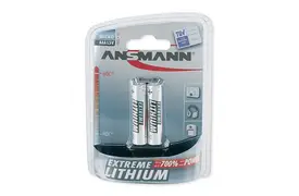 Ansmann Lithium Micro (AAA/FR03) 2er Blister Batterie