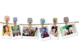 Fujifilm Instax Design Clips CAMERA Holzwäscheklammern mit Magnet