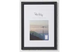 Peter Hadley Rondo 13x18 cm, schwarz, Holzrahmen