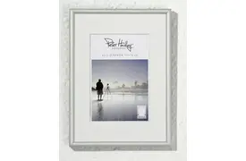 Peter Hadley Tibet 40x50 cm silber-matt, Alurahmen mit cremefarbenem Ppt. (30x40)