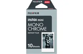Fujifilm Instax Mini Monochrome SW-Sofortbildfilm mit 10 Aufnahmen
