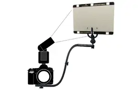 Sunbounce-Wall-Set2 mit Reflektor A4/8x11' silber/ Zick-Zack silber/white"