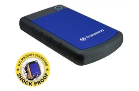 Transcend StoreJet 25H3B 2TB blau, portable externe 2,5' HDD-Festplatte"