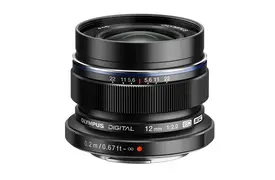 Olympus M.Zuiko ED 2,0/12 mm schwarz, Objektiv